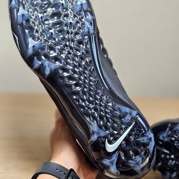 Nike Force Savage Pro 2 Football Cleats Shoes Black White AH4000-100 Men's 11 LE - Picture 10 of 14